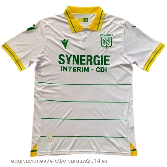 Nuevo Tailandia 2ª Camiseta Nantes 23/24 Blanco Baratas